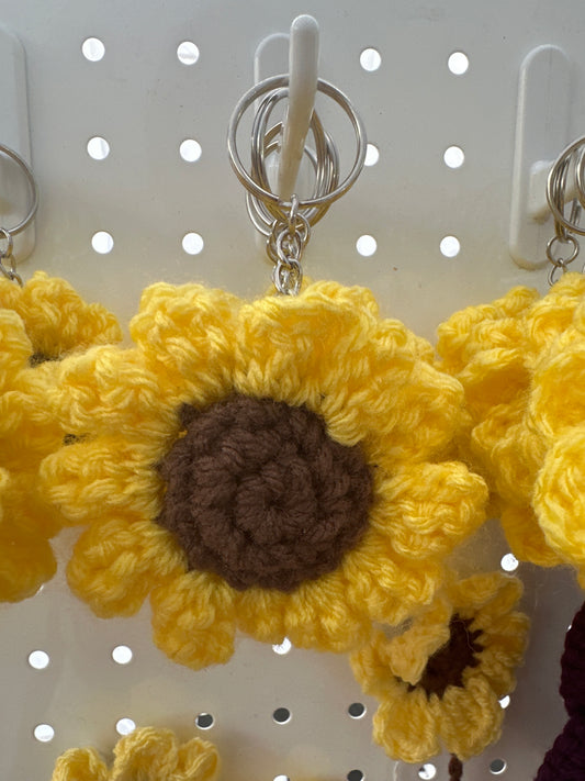 Sunflower Key Chain